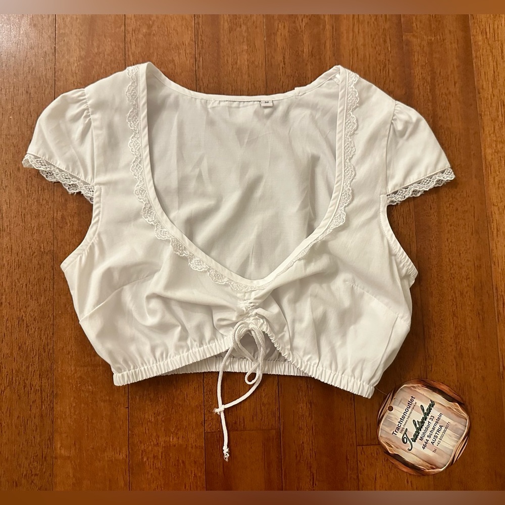 NWT Dirndl Blouse for Oktoberfest. EU size 32 and 34 available